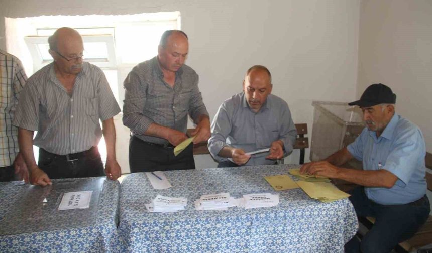 Konya'da yeni muhtarlar belli oldu