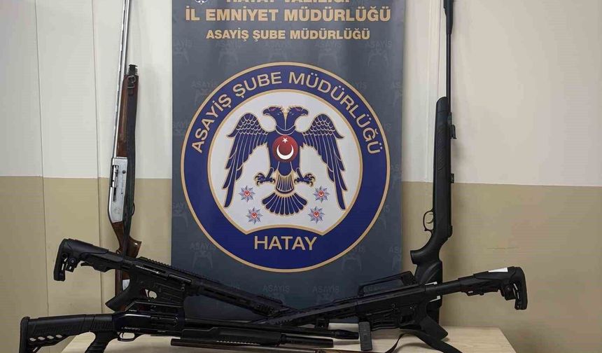 Ruhsatsız silah operasyonu: 14 şüpheli yakalandı