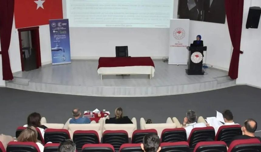 Sinop'ta Su Verimliliği Belgesi Eğitim ve Bilgilendirme Toplantısı