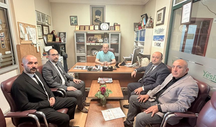 BİK Erzurum Bölge Müdürü ile İletişim Bölge Müdürü’nden Gazetemize Ziyaret