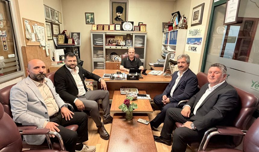 Iğdır Federasyon Başkanlarından Gazetemize Davet Ziyareti