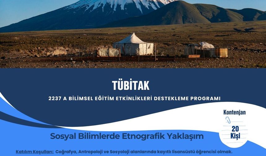 TÜBİTAK Destekli Bilimsel Eğitim Etkinliği Iğdır Üniversitesi'nde Gerçekleşecek