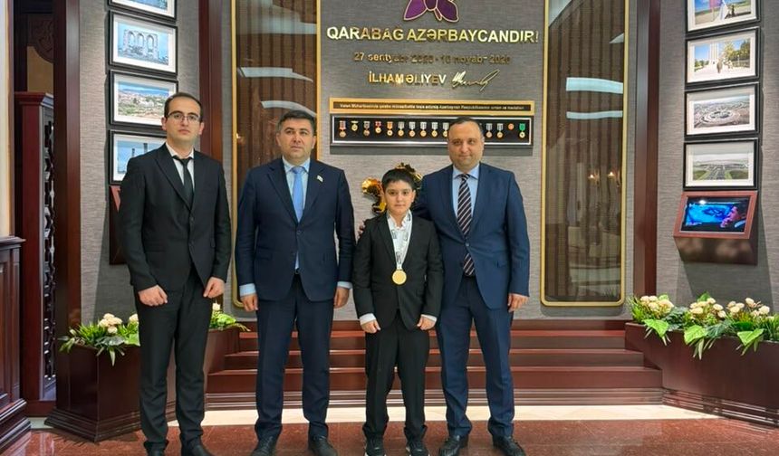 İki yıl önce de Antalya'da dünya birincisi olmuştu: Azerbaycanlı çocuk dünya şampiyonu oldu!