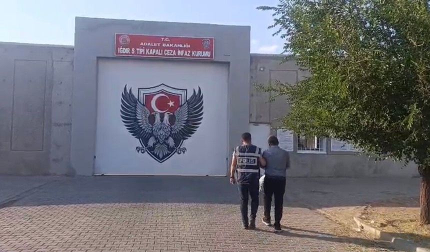 18 yıl 7 ay hapis cezasıyla aranan hükümlü Iğdır'da yakalandı