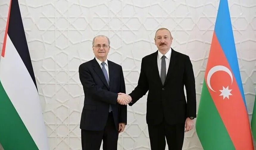 Cumhurbaşkanı Aliyev, Filistin Başbakanı Mustafa'yı kabul etti