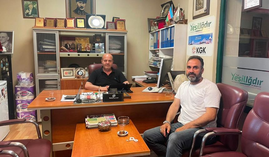 Baycan Çalışkan’dan Nezaket Ziyareti