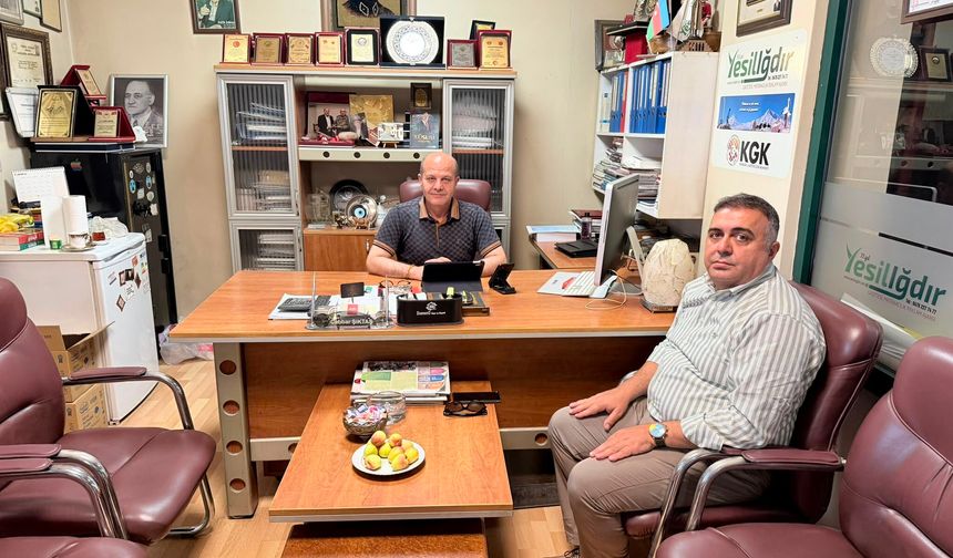 Ferdi Gürel Müdürden Nezaket Ziyareti