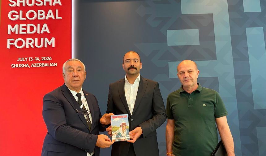 TRT Azerbaycan Temsilcisi Sefa Burak Bozyel’e Hayırlı Olsun Ziyareti