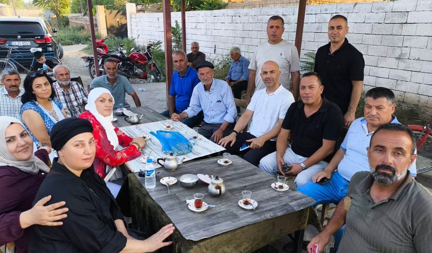 AK Parti Iğdır Teşkilatı Evci Köyünde Vatandaşlarla Bir Araya Geldi