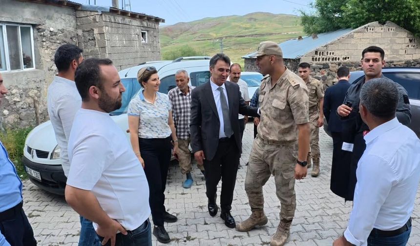 Tuzluca’da Tarımsal Kalkınmaya Devam: Karanlık Köyü Sulama Projesi Yerinde İncelendi