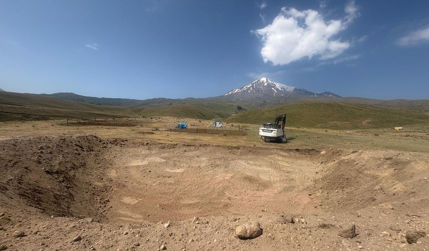 IĞDIR’DA HAYVANCILIĞA CAN SUYU: GÖMÜK KÖYÜ GÖLETİ TAMAMLANDI