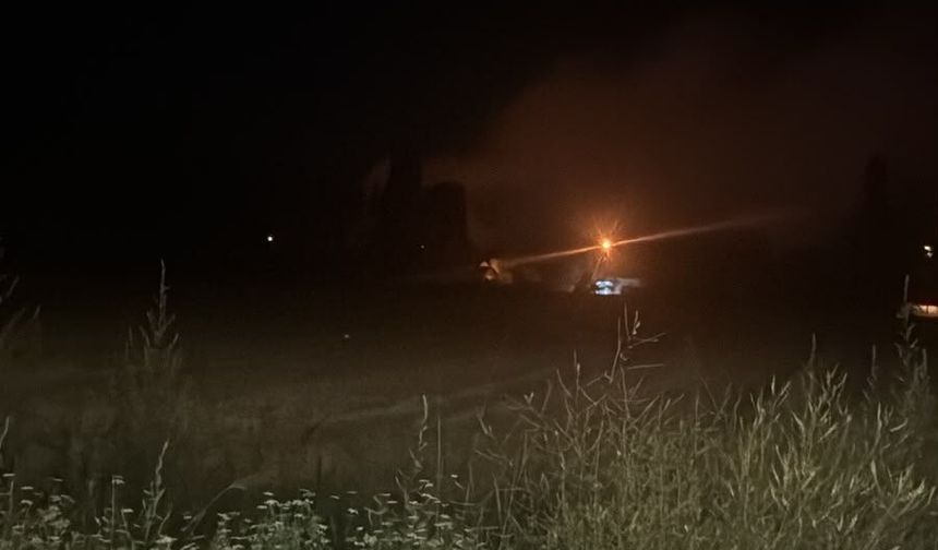 Iğdır’da Gece Yarısı Korkutan Ev Yangını!