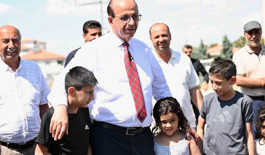 Başkan Geçit, Kuyulu Mahallesi'ndeki yatırımları yerinde inceledi