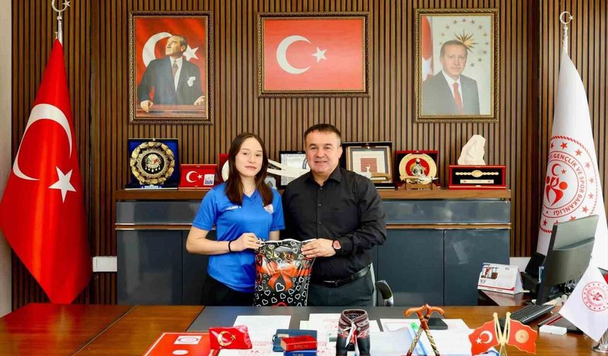 Bilecikli sporcu Türkiye üçüncüsü oldu