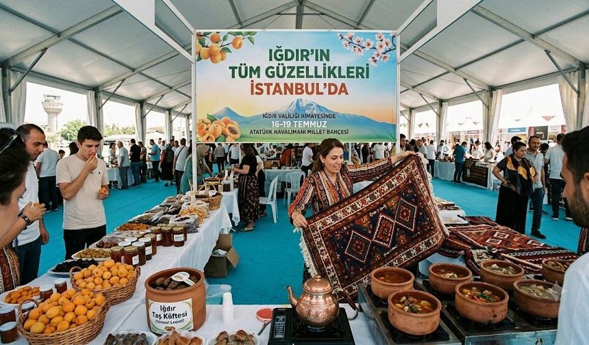 Iğdır’ın Tüm Güzellikleri İstanbul’da Ziyaretçilerini Bekliyor!