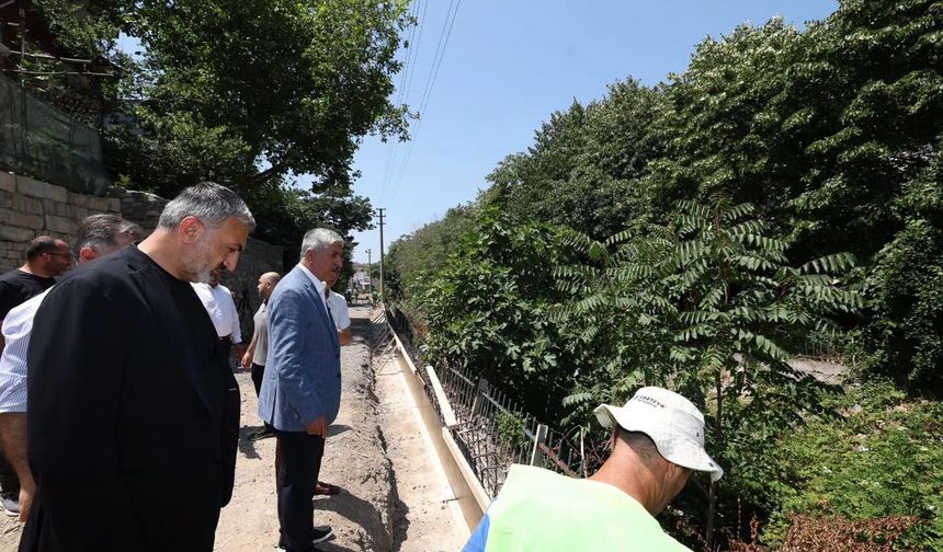 Eynerce Deresi çevresine mesire ve yürüyüş alanı yapılıyor