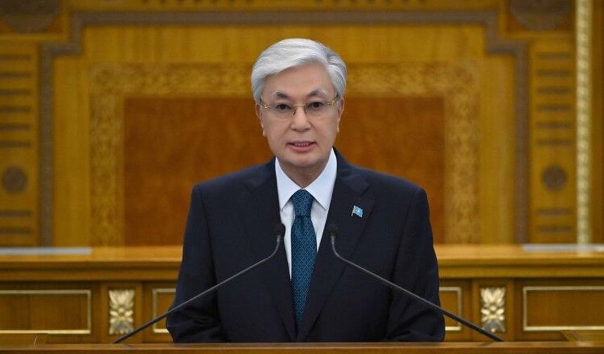 Kazakistan Cumhurbaşkanı Tokayev: '(Yeni anayasa) Bugün Kazakistan tarihinde yeni bir dönem başlıyor'