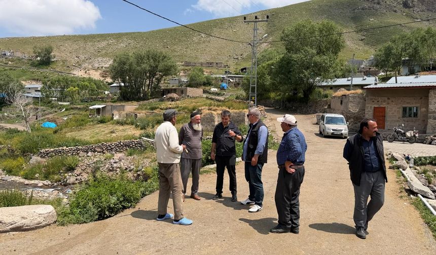 Genel Sekreter Yüksel Kasım Çarman, Zor Köyü Sakinleriyle Bir Araya Geldi