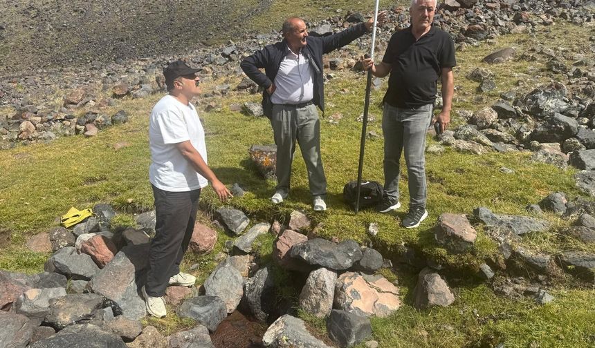 Ağrı Dağı’nda Su Kaynakları İçin Çalışmalar Sürüyor