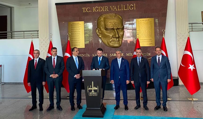Adalet Bakanı Akın Gürlek Iğdır’da