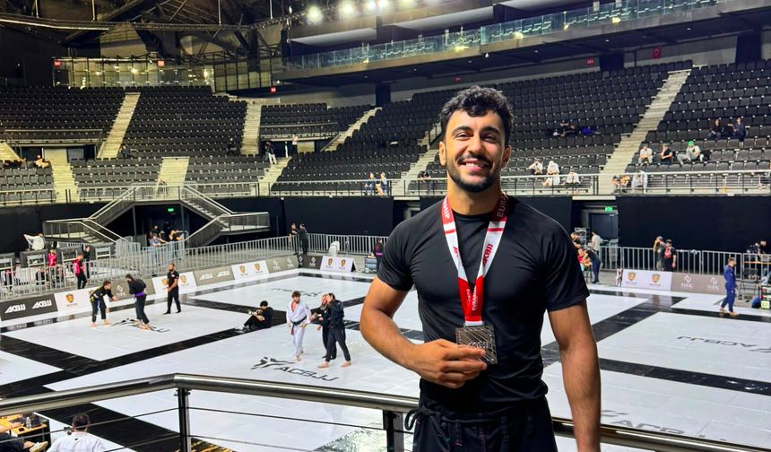 Iğdır’ın İlk Jiu Jitsu Madalyası Fırat Çekim’den