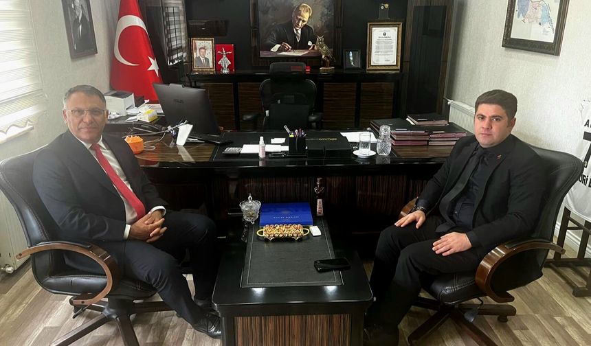Rektör Gürel’den Vali Yardımcısı Ahmet Nuri Demir’e Ziyaret