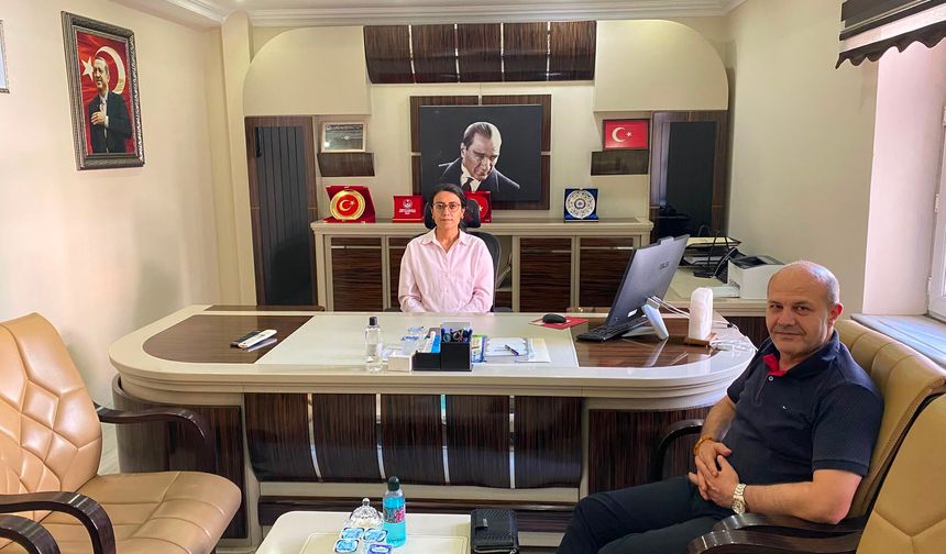 Iğdır’ın İlk Vali Yardımcısı Özlem Kılıçtürk’e Hoş Geldin Ziyareti