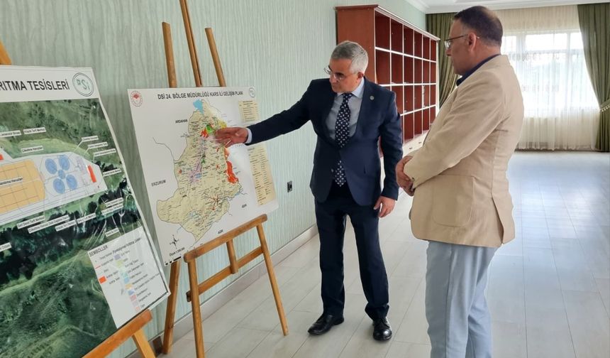 Rektör Gürel'den DSİ 24. Bölge Müdürü Kotan'a Ziyaret