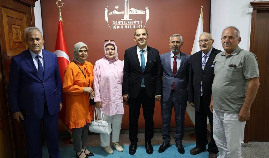 İYİ Parti Iğdır İl Başkanı Sadık Uca’dan Vali Taşolar’a ziyaret