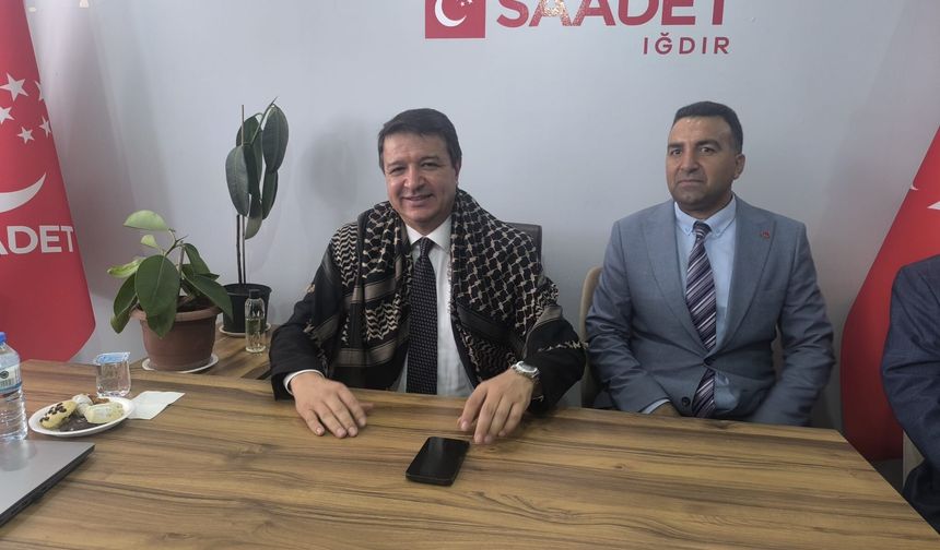 Saadet Partisi Genel Başkanı Arıkan Iğdır’da İl Binasının Açılışını Gerçekleştirdi