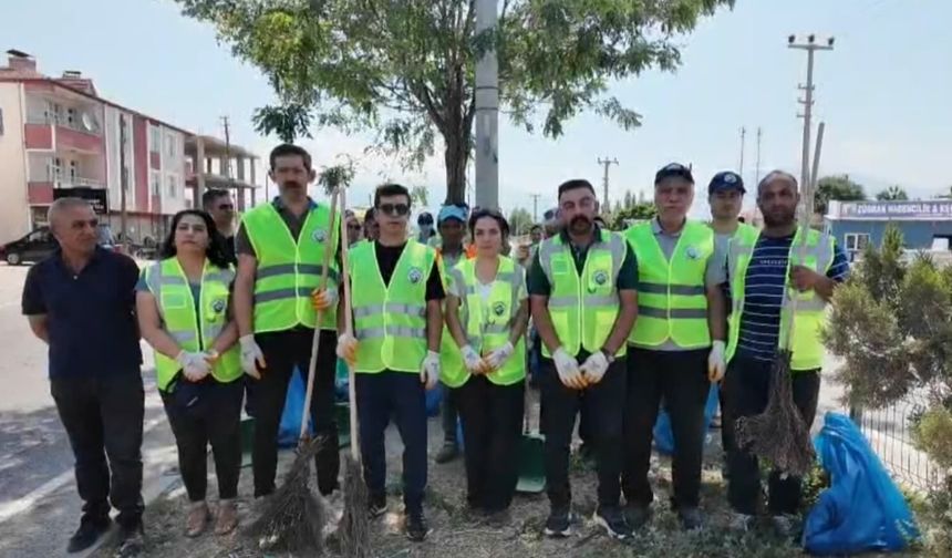 IĞDIR’DA TEMİZLİK İÇİN ÖRNEK ÇALIŞMA