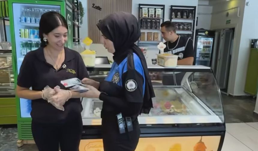 Iğdır’da Emniyet Ekiplerinden KADES Bilgilendirmesi