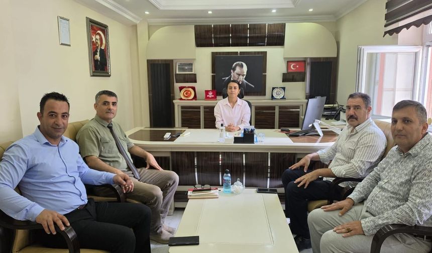 Yeni görevine başlayan Iğdır Vali Yardımcısı Özlem KILIÇTÜRK’e Anlamlı Ziyaret