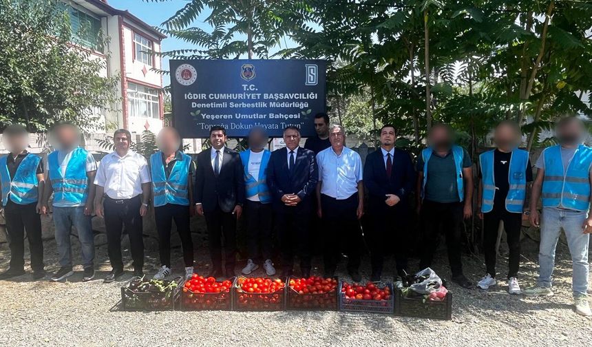 Rektör Gürel, Denetimli Serbestlik Müdürlüğünün Hasat ve Atölye Çalışmalarını Yerinde İnceledi