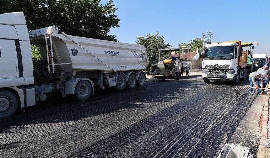 Asfalt seferberliği devam ediyor
