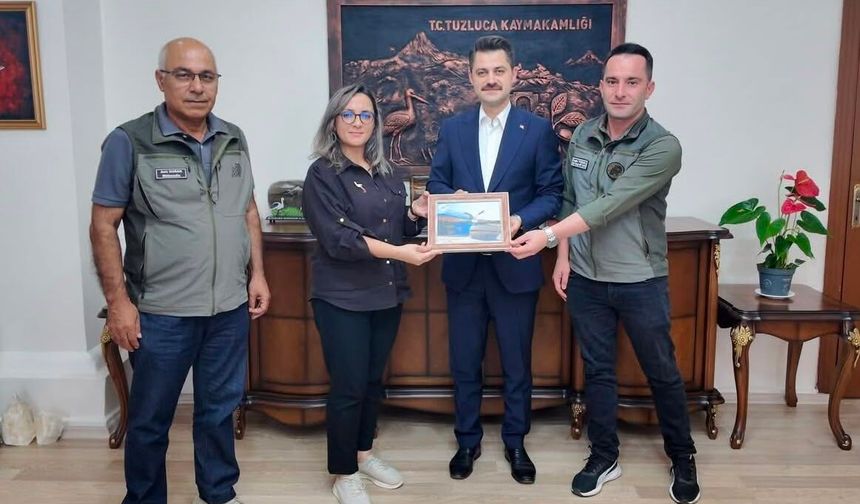 Doğa Koruma Müdüründen Tuzluca Kaymakamına Ziyaret