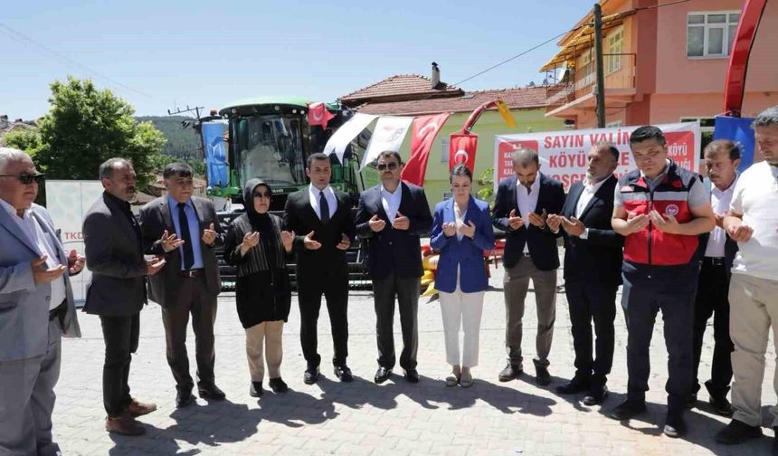 Emet'te 9,3 Milyon TL'lik makine parkı projesi hizmete açıldı