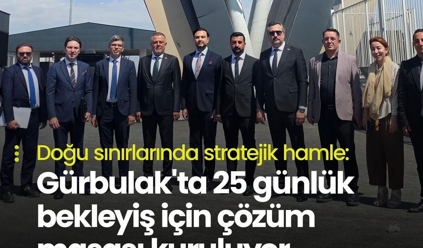 Nakliyecinin Çilesini Çözüme Kavuşturmak İçin Sınırda Toplanıldı