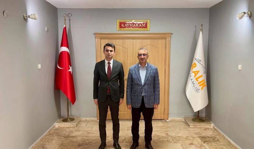 Adalet Komisyonu Başkanından Aralık Kaymakamına Ziyaret