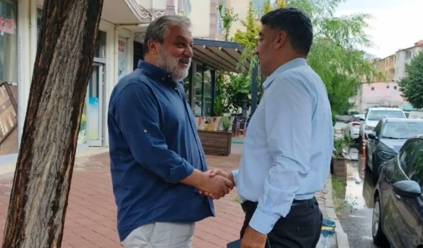 İl Başkanı Esnaf Ziyaretinde