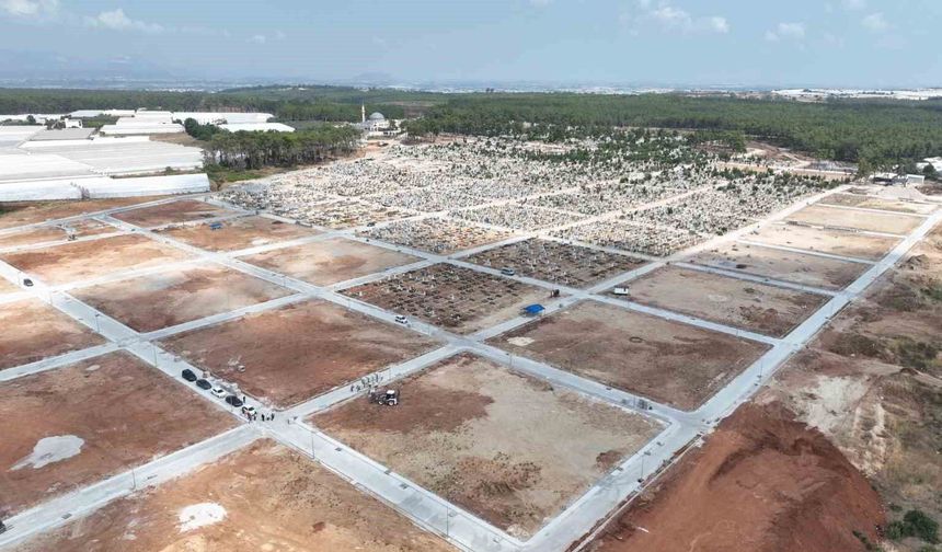 Kent Mezarlığı'nda kapasite artırımı