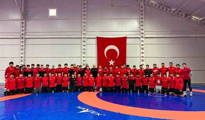 Malatya'dan milli güreş kampına 7 sporcu davet edildi