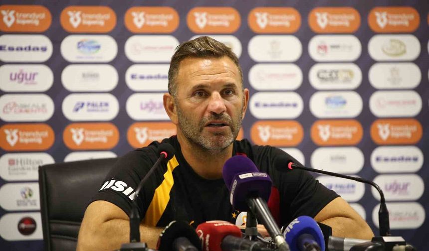 Okan Buruk: 'Bizim için çok rahat bir maç geçti'