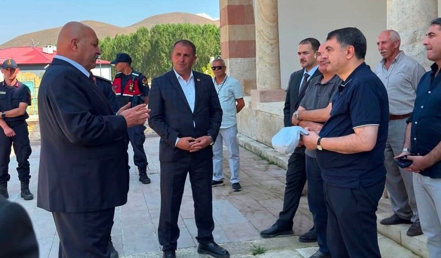 TİHEK Başkanı Şahin Demirözü'nde ziyaretlerde bulundu