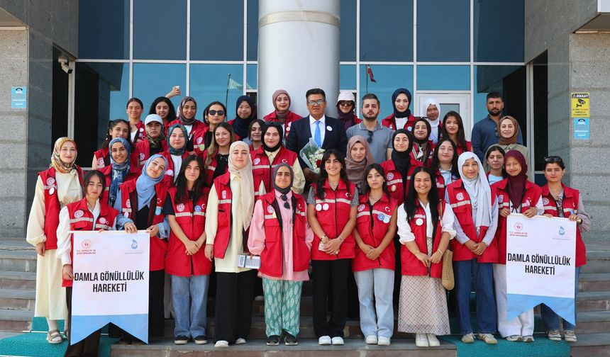 Damla Gönüllüleri Iğdır Üniversitesine Konuk Oldu