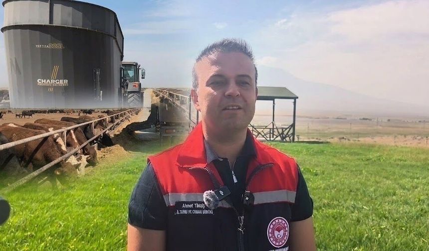 İL TARIM VE ORMAN MÜDÜRÜ TİNGİŞ “HAYVANLARIMIZ ÇOĞALTILIP ÜRETİCİLERİMİZE DAĞITILIYOR”