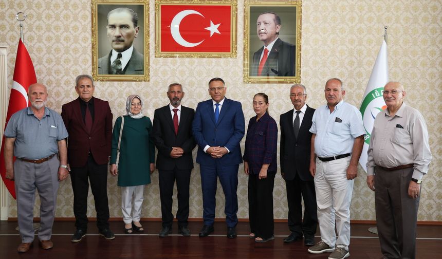 İYİ Parti Iğdır İl Başkanlığı Heyetinden Rektör Gürel’e Ziyaret