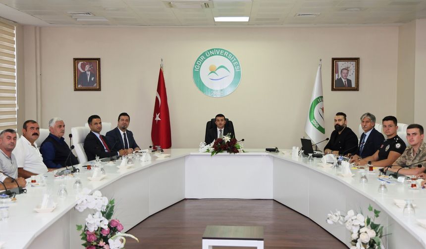 Iğdır Üniversitesinde Yeni Dönem Öncesi “Ulaşım Değerlendirme Toplantısı” Gerçekleştirildi