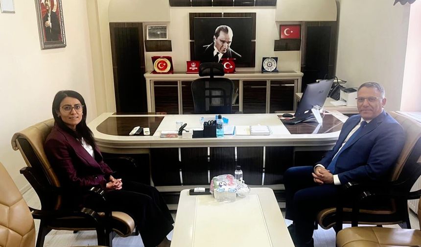 Rektör Gürel’den Vali Yardımcısı Özlem Kılıçtürk’e Ziyaret