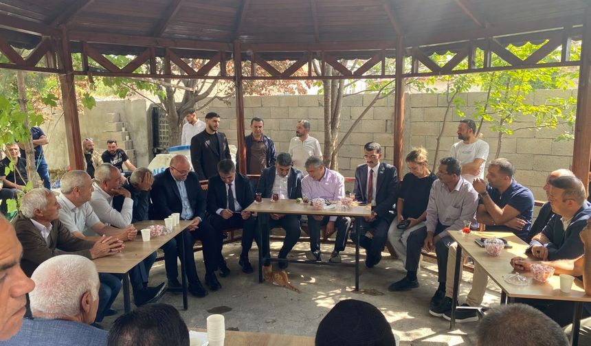 Prili Köyünden Vekile Teşekkür